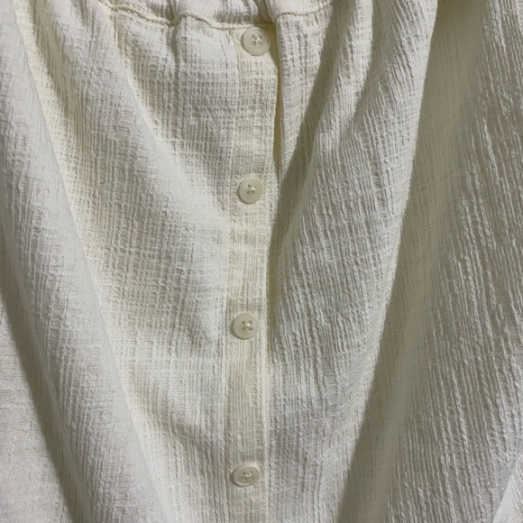 Madewell Texture & Thread Off the Shoulder Top - Picture 7 of 8